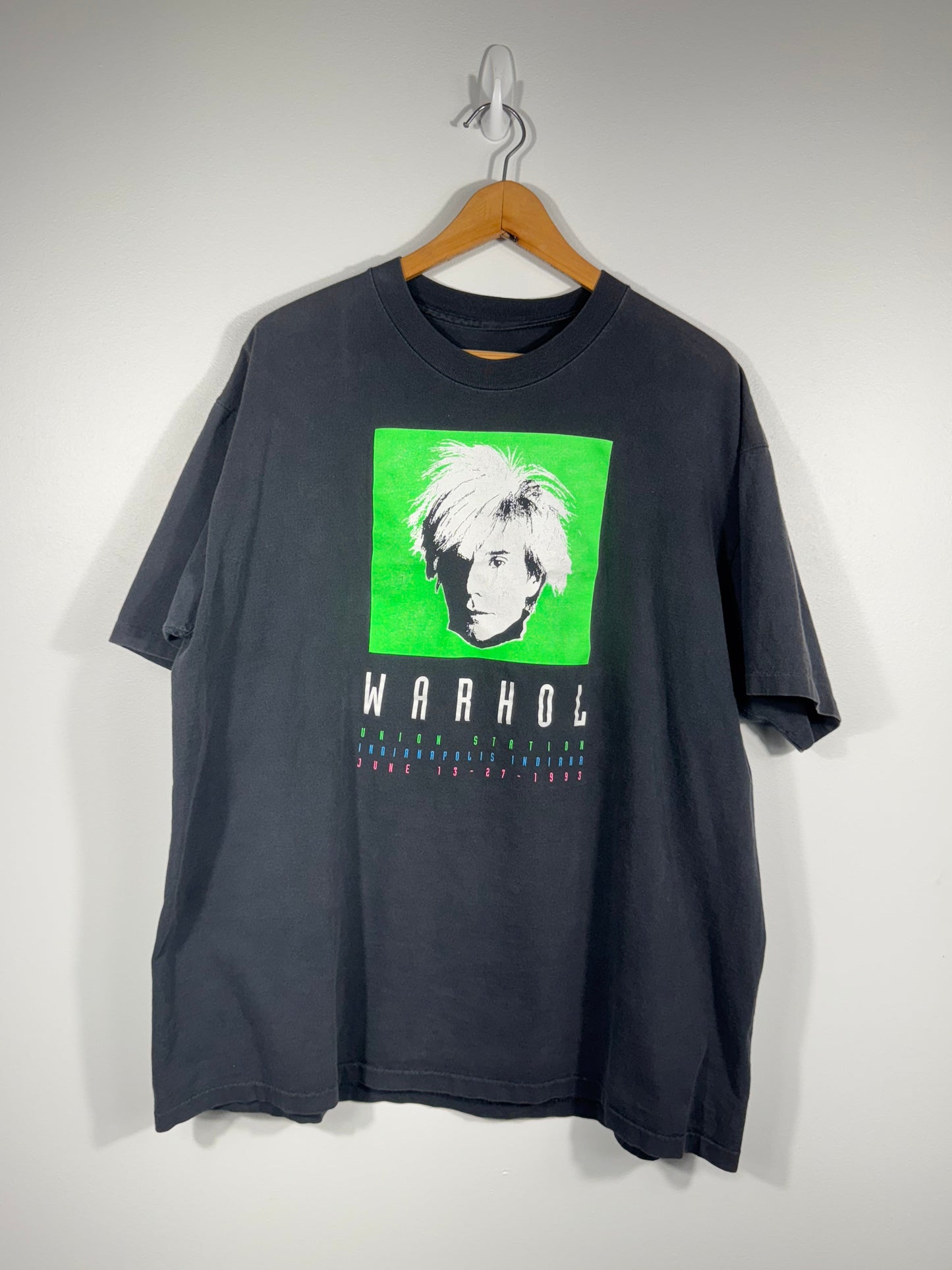 1993 Andy Warhol Union Station Indianapolis Shirt