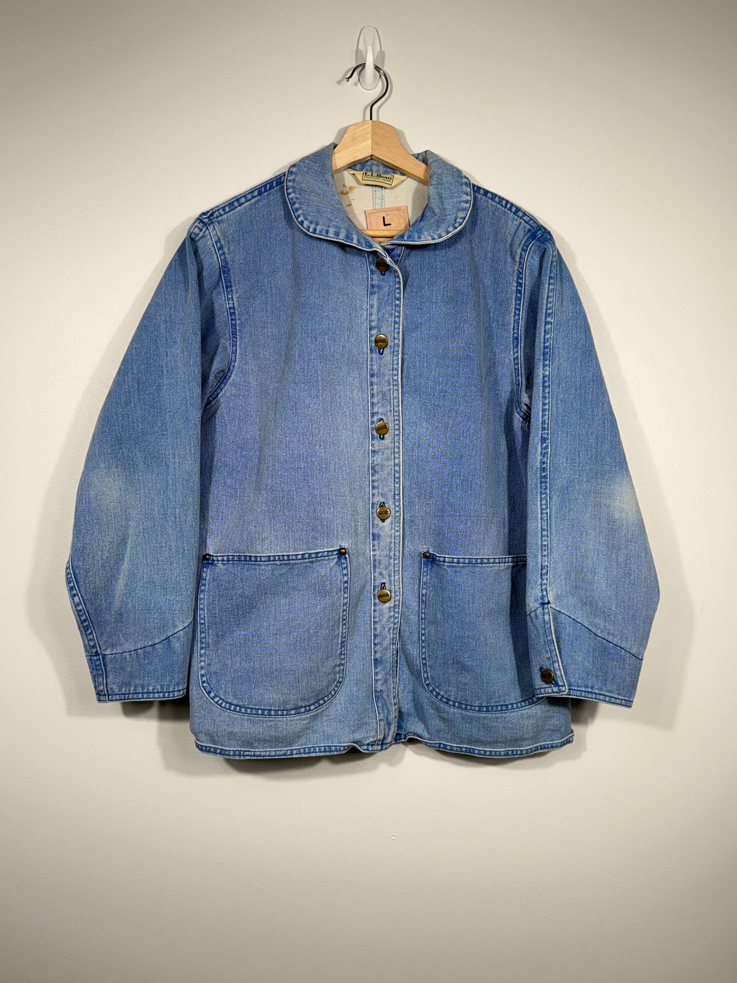 LL Bean Jean Chore Jacket 80s