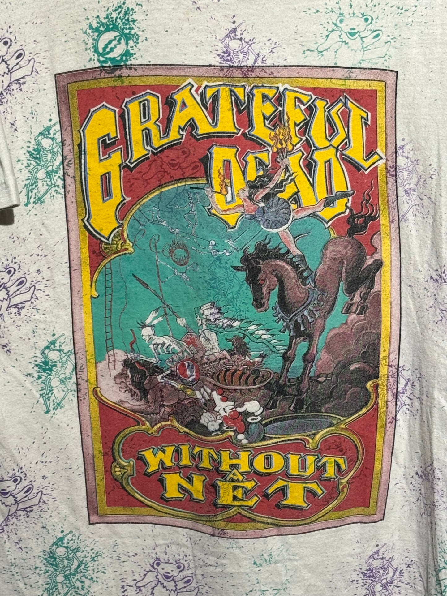 1991 Grateful Dead “Operation Dead” tour shirt size Large