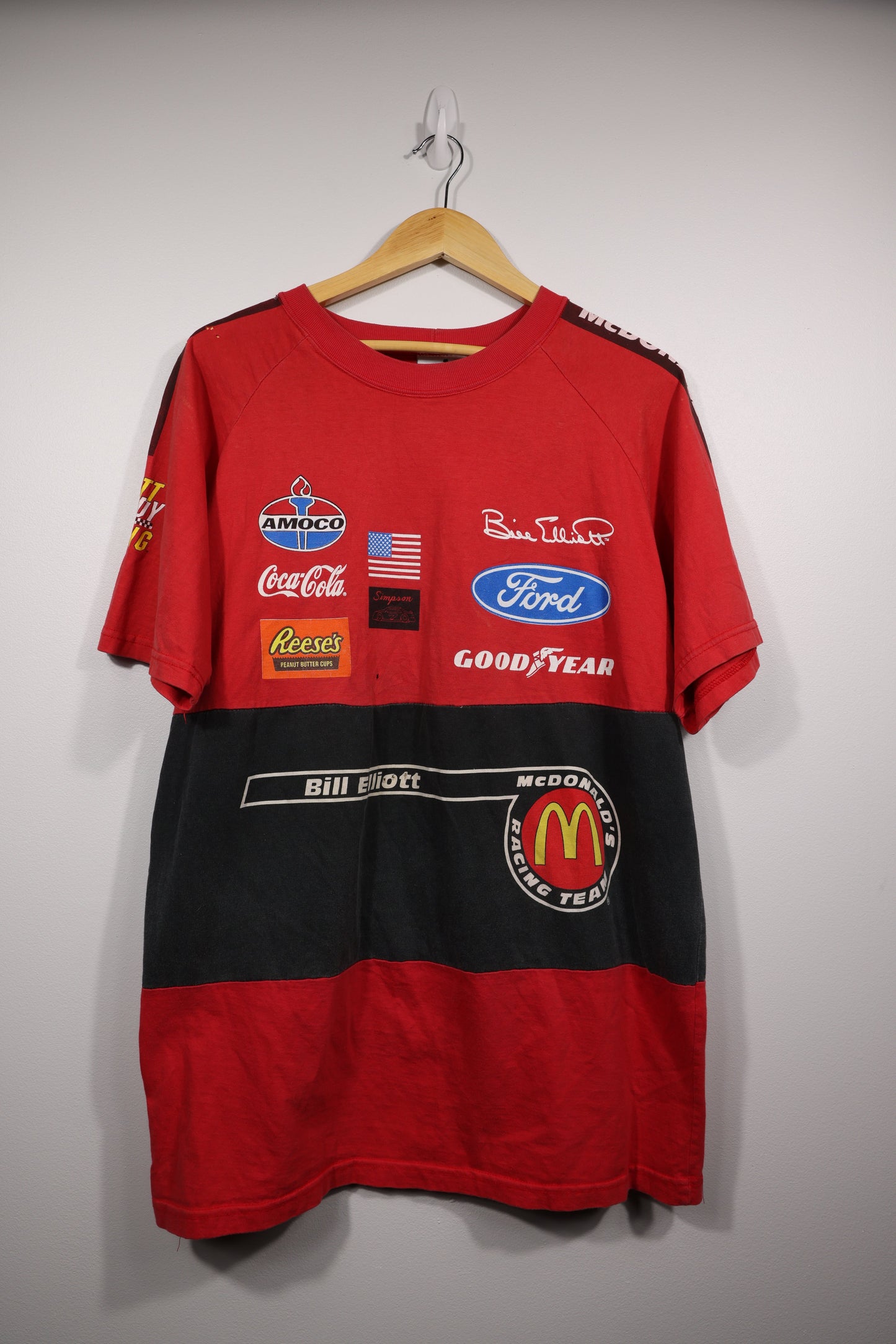 1990s Bill Elliot McDonalds Racing Team shirt