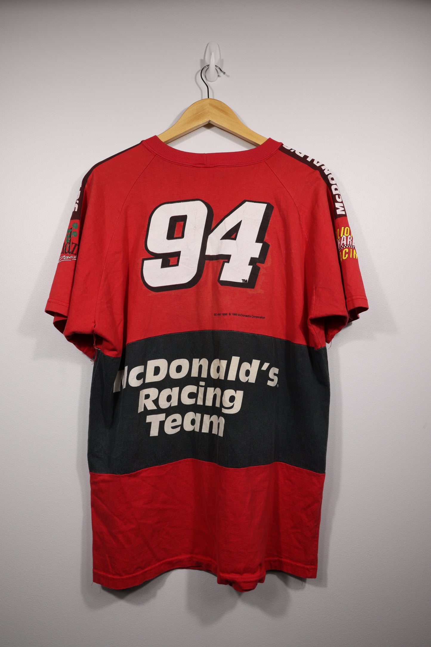 1990s Bill Elliot McDonalds Racing Team shirt