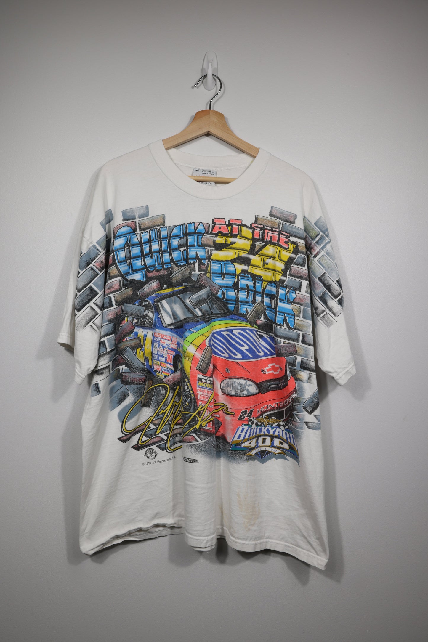 Jeff Gordon 'Quick at the Brick' AOP Shirt