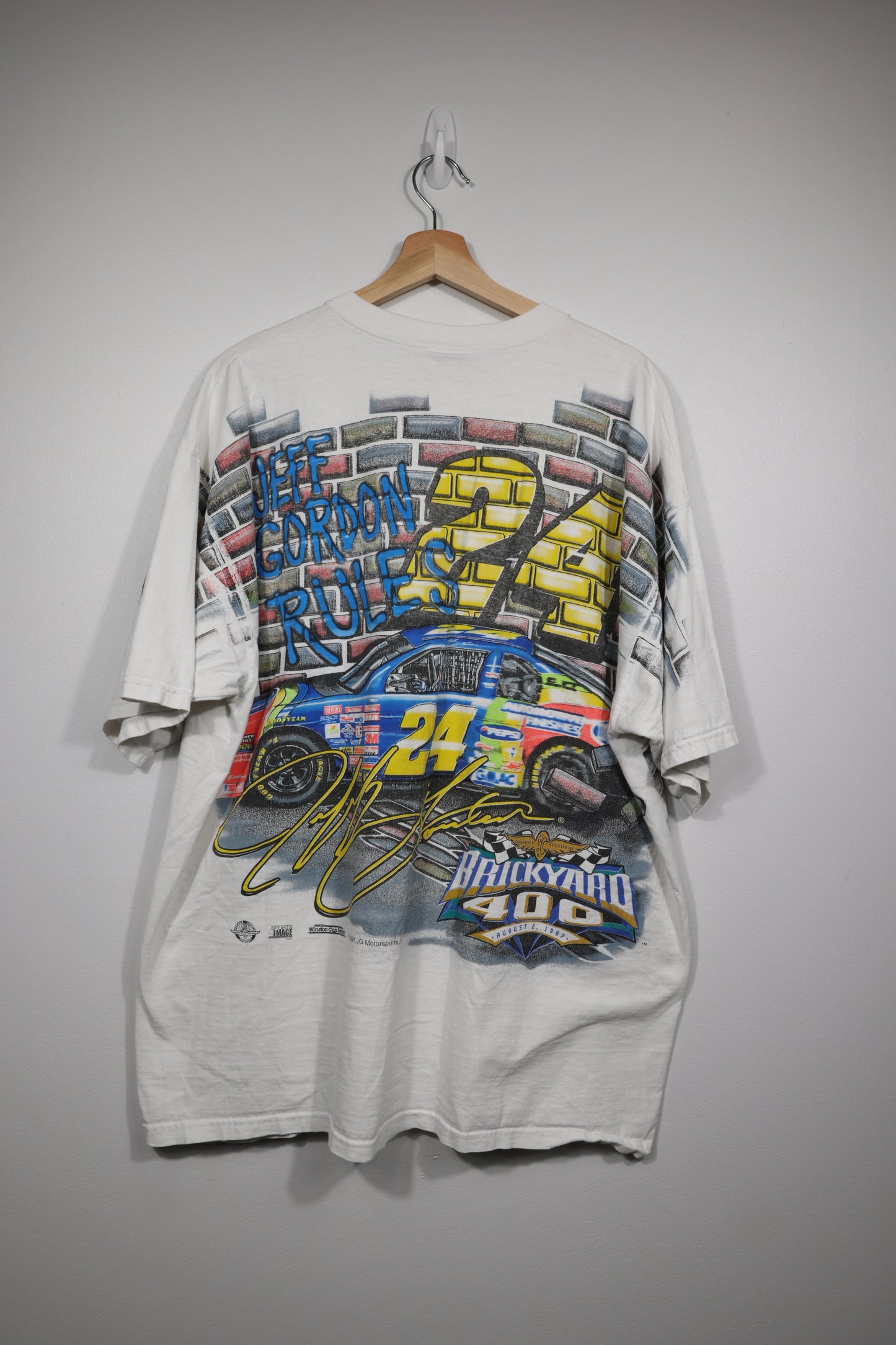 Jeff Gordon 'Quick at the Brick' AOP Shirt