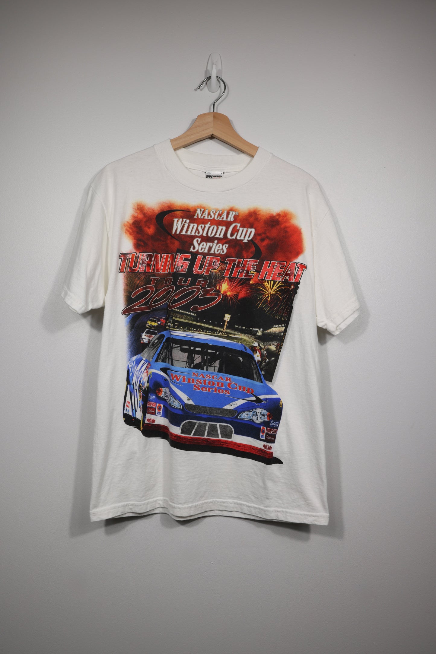 2003 NASCAR Winston Cup Series 'Turning up the Heat Tour' Shirt