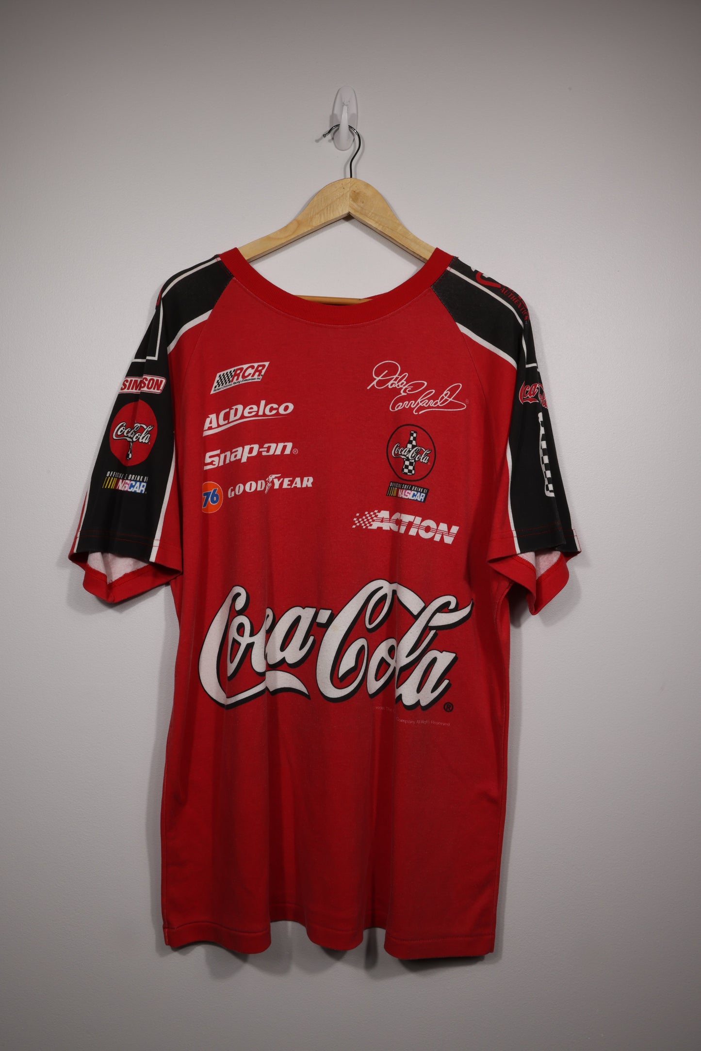 Dale Earnhardt Coca-Cola Shirt