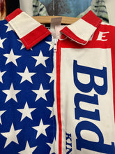 Load image into Gallery viewer, 1980s Budweiser zip up jacket size L