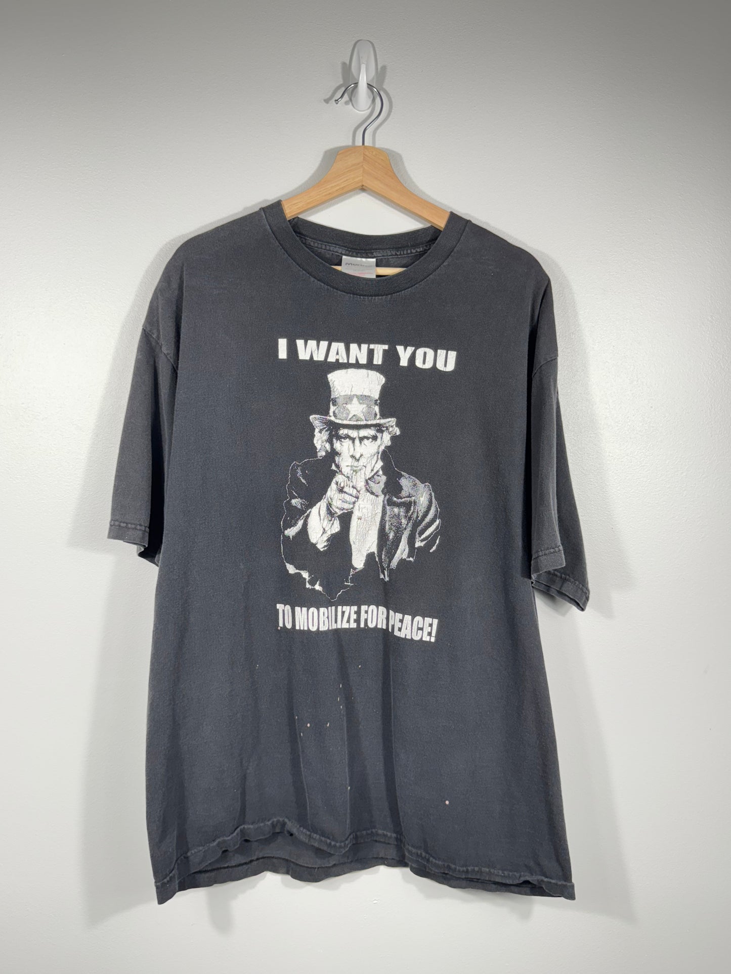 Anti Flag Uncle Sam Shirt 90s