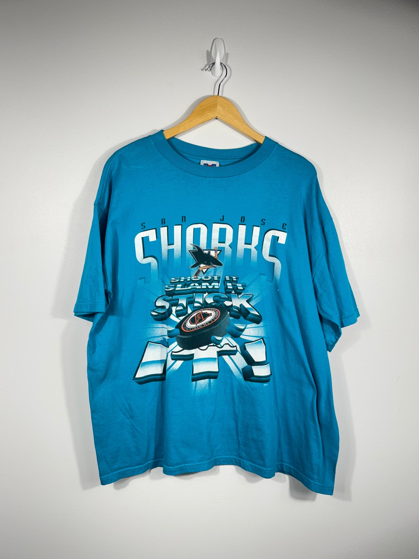 San Jose Sharks Shirt 90s