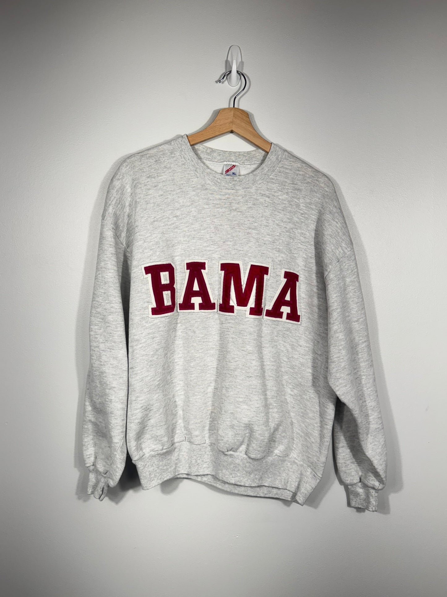 Bama Embroidered Roll Tide Crewneck