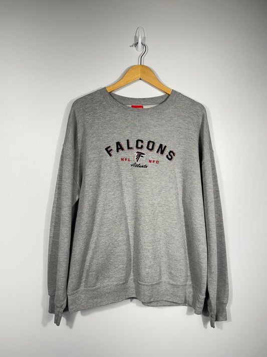 Atlanta Falcons Embroidered Crewneck