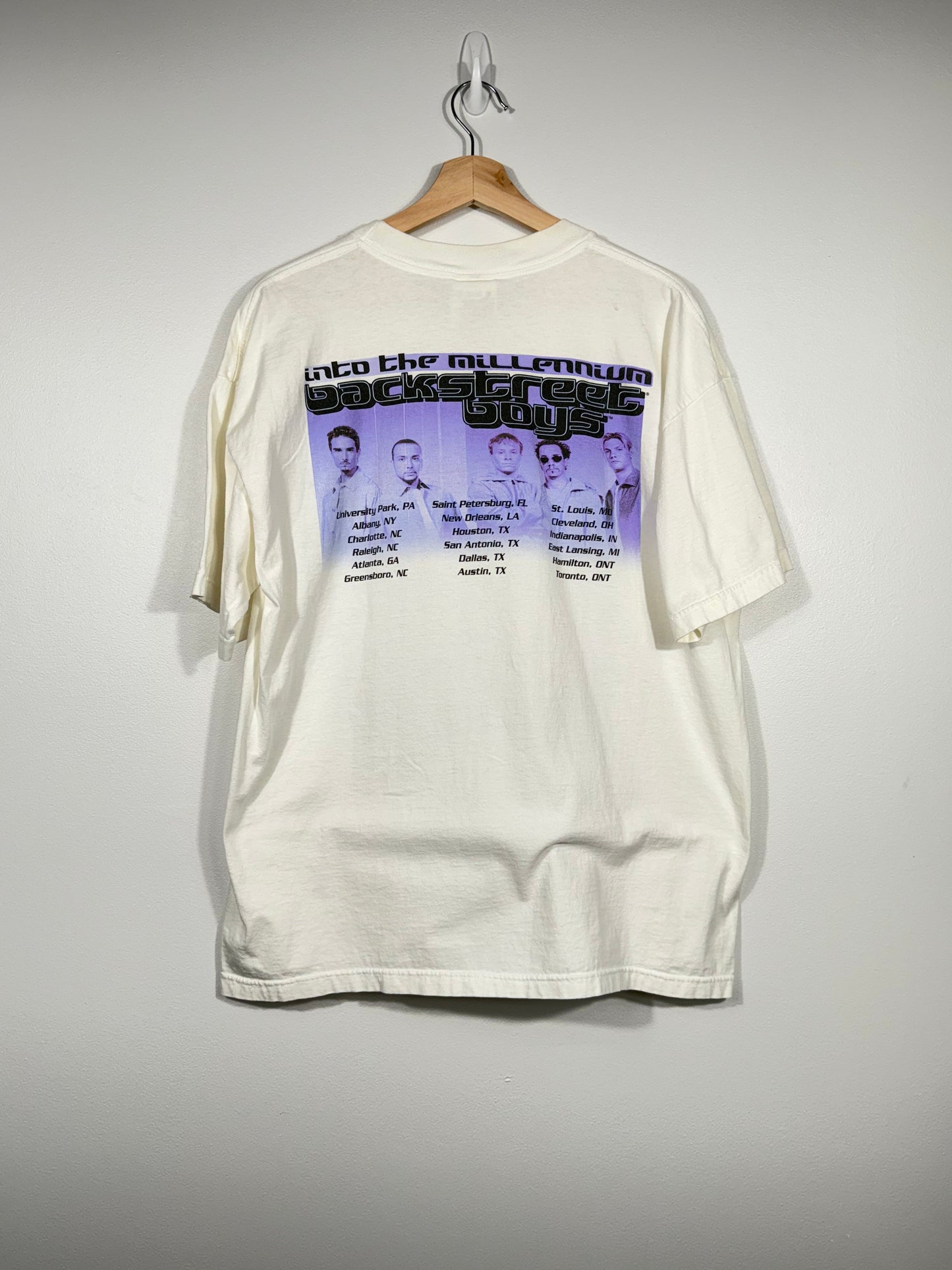 1999 Backstreet Boys Millennium Tour Shirt