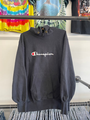1990s Champion Reverse Weave spell out hoodie size XL
