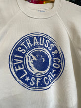 Load image into Gallery viewer, 1980s Levi’s Strauss sweatshirt size L