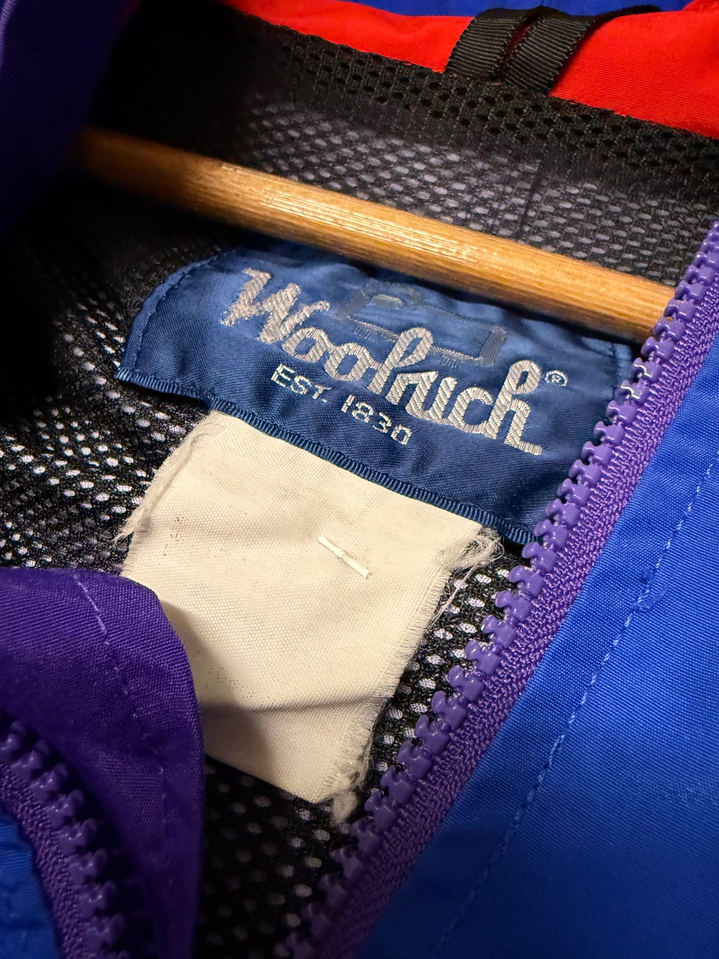 Woolrich Colorblocked Windbreaker 90s