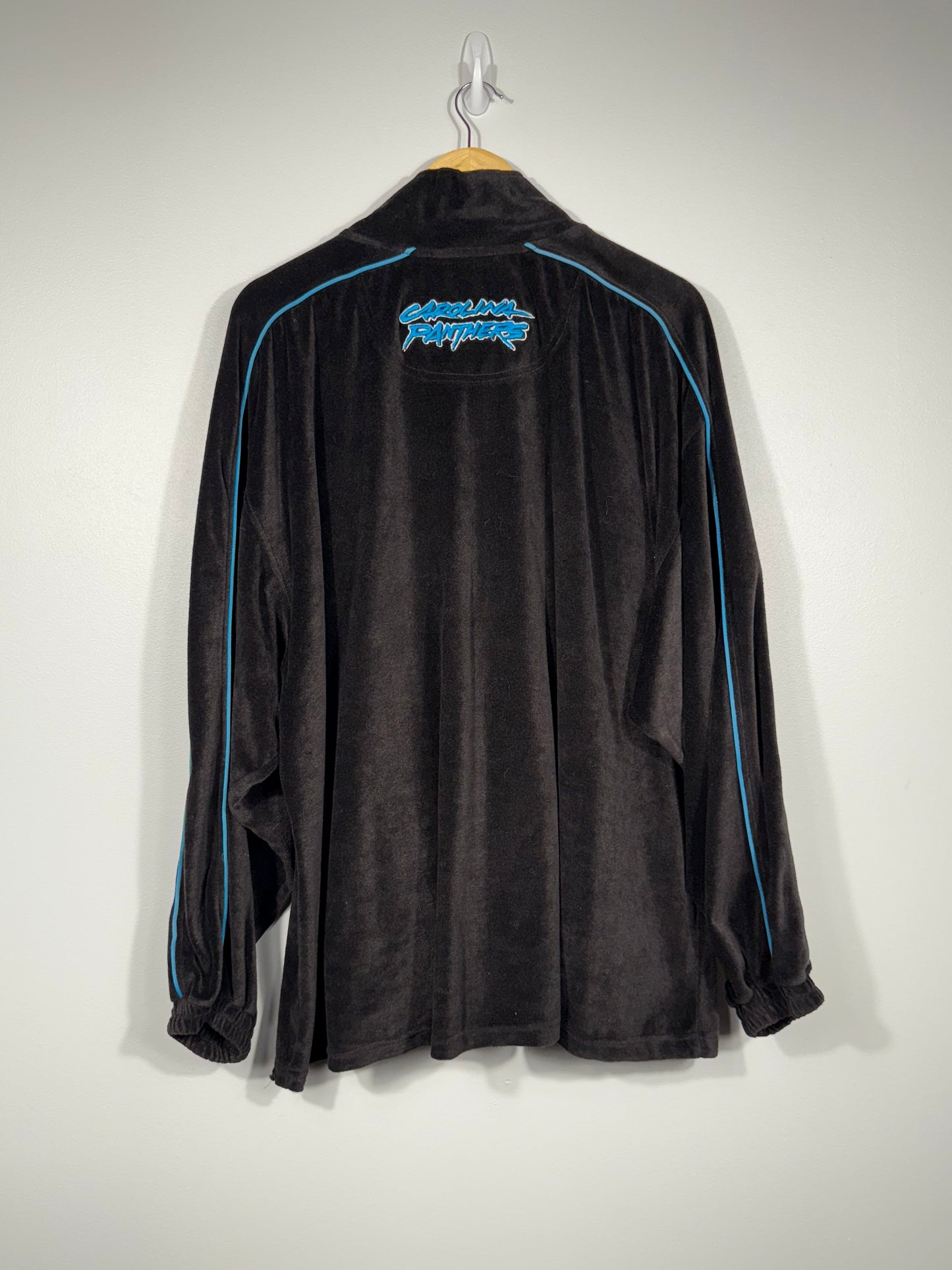 Velour Charlotte Panthers Zip-up 00s