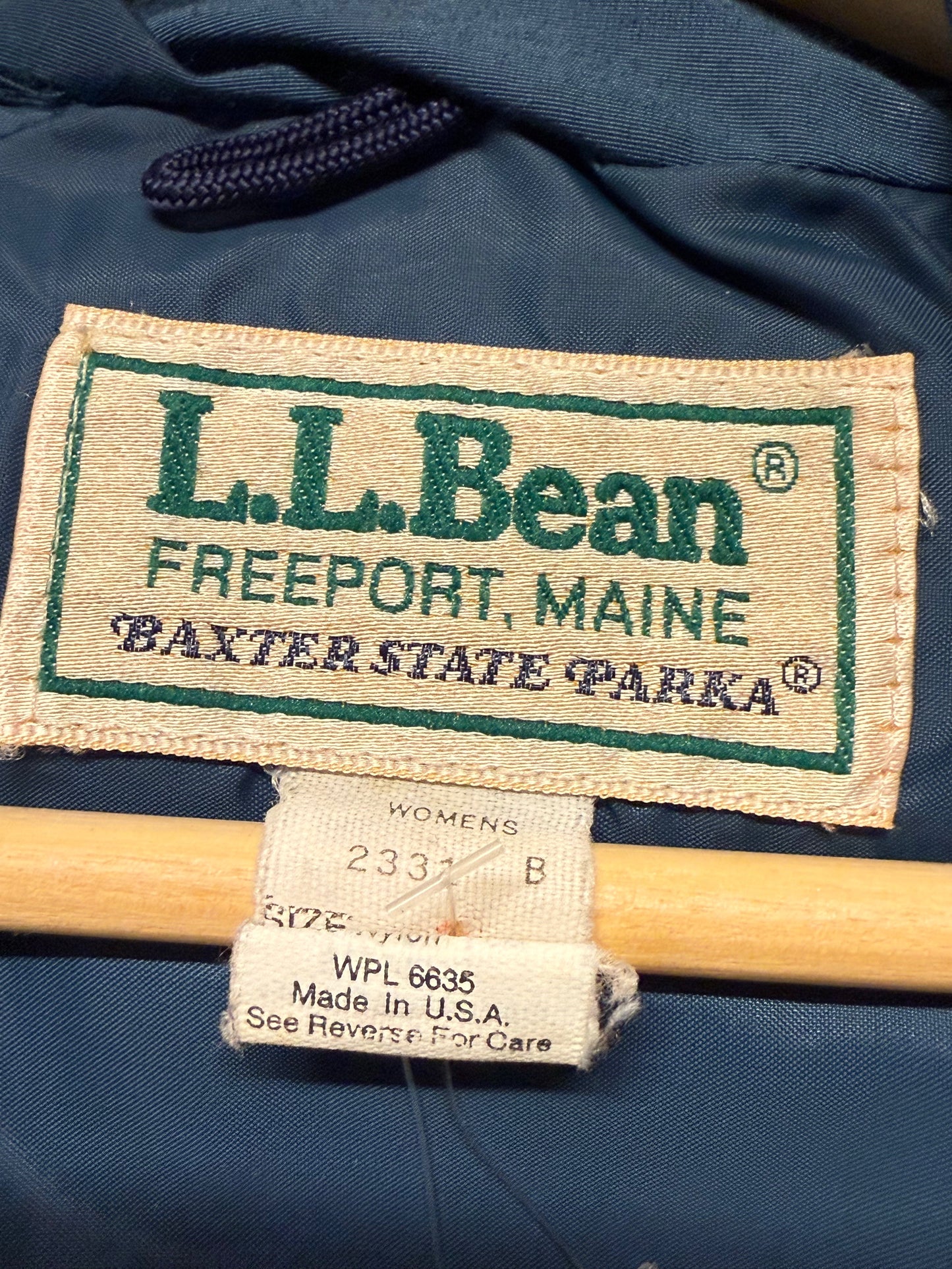 LL Bean Jacket 80s