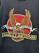 Load image into Gallery viewer, 1970s Harley Davidson Ride Hard Die Free shirt size S