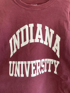 1990s Indiana University Champion Reverse Weave sweatshirt size XL
