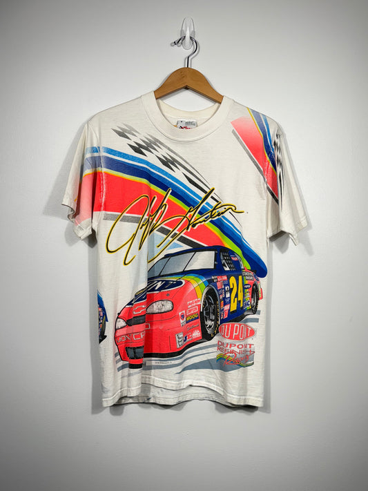 Jeff Gordon Finish Fast with Dupont AOP Shirt 90s
