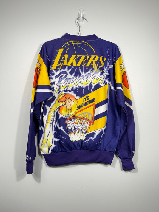 Chalkline Los Angeles Lakers Power AOP Sweatshirt 90s