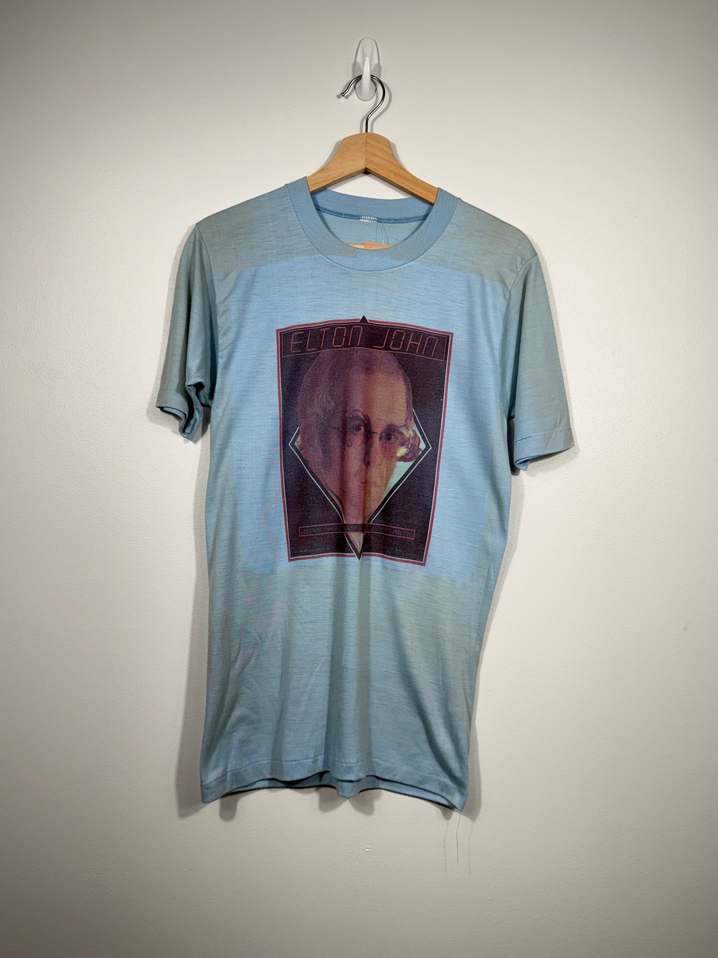 1976 Elton John Louder than Concorde Tour Shirt