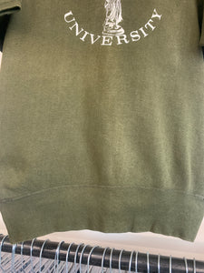 1960s Champion Ball State University short sleeve sweatshirt size L
