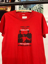 Load image into Gallery viewer, 1982 A Day of Rebellion For the Era equal rights movement shirt size M