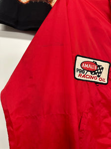 1970s Amalie Pro Racing Oil race jacket size S