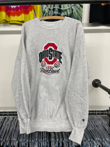 1997 Ohio State University Rose Bowl Champion Reverse Weave embroidered sweatshirt size XXXL