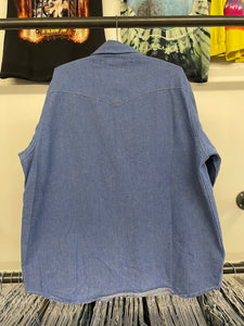 1990s Carhartt Rugged Wear button up shirt size XL