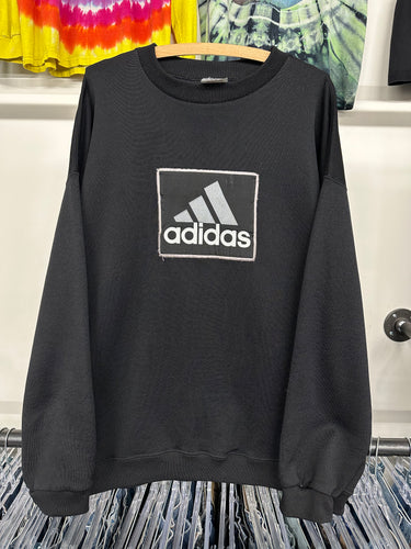 1990s Adidas embroidered sweatshirt size XL