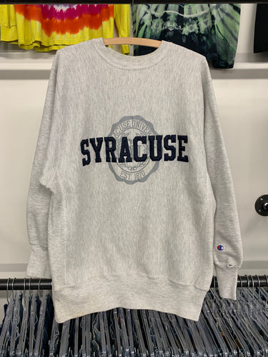 1990s Syracuse University embroidered Champion Reverse Weave sweatshirt size XL