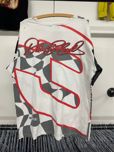 1990s Dale Earnhardt The Intimidator All Over Print double sided shirt size L