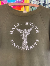 Load image into Gallery viewer, 1960s Champion Ball State University short sleeve sweatshirt size L
