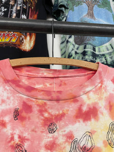 1990s Peace Psychedelic tie dye shirt size XL