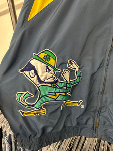 1990s Notre Dame Logo Athletic shark tooth jacket size XL