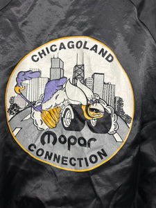1990s Chicagoland Mopar satin jacket size L
