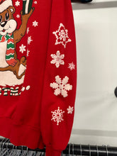 Load image into Gallery viewer, 1990 Christmas bear sweatshirt size M