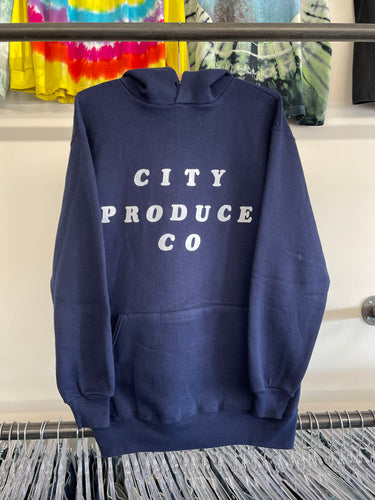 1990s Russel Hoodie “City Produce Co” size XL