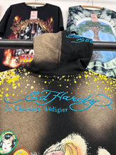 Load image into Gallery viewer, 2000s Ed Hardy by Christian Audigier zip up jacket size S
