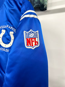 1990s Colts Starter Satin jacket size XL