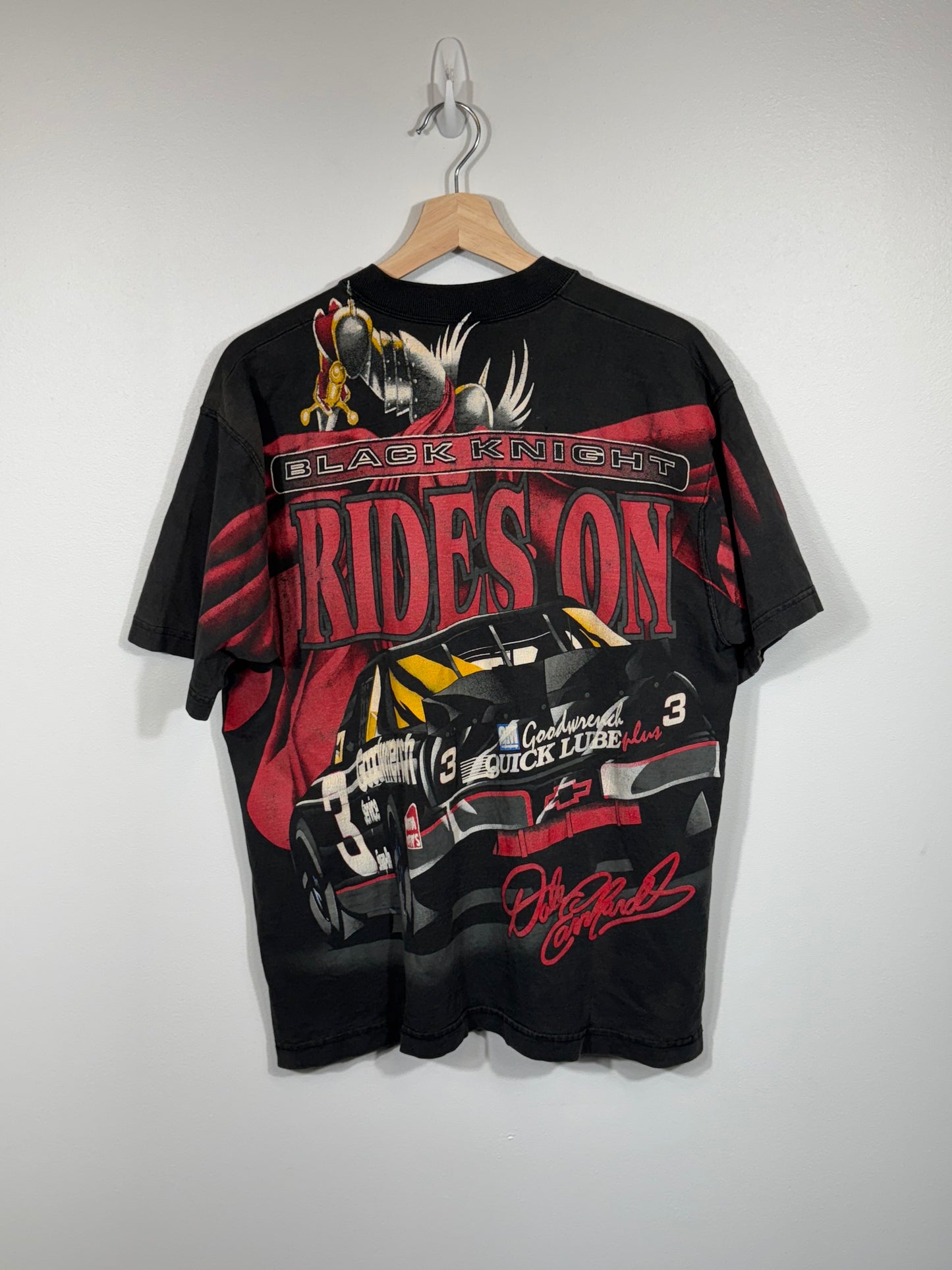 Dale Earnhardt AOP 'Black Knight' NASCAR Shirt