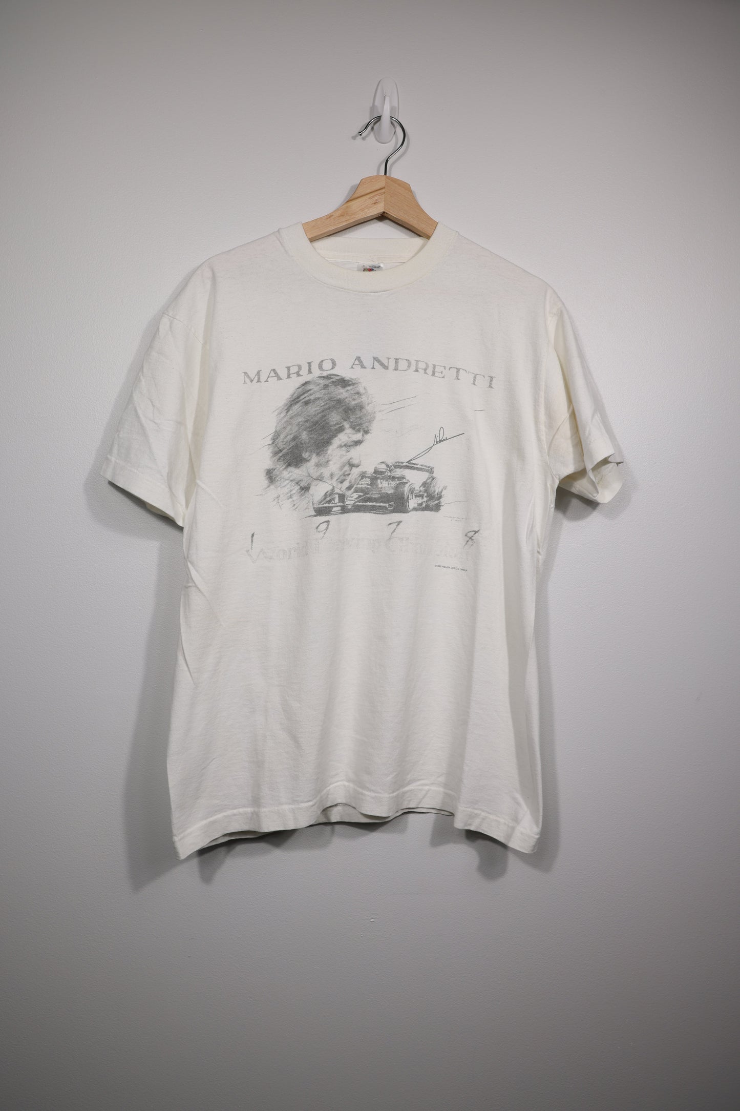 90s Mario Andretti ‘World Driving Champion’ Shirt