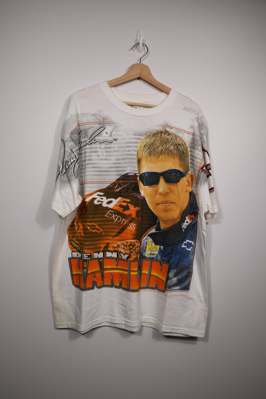 00s Denny Hamlin AOP NASCAR Shirt