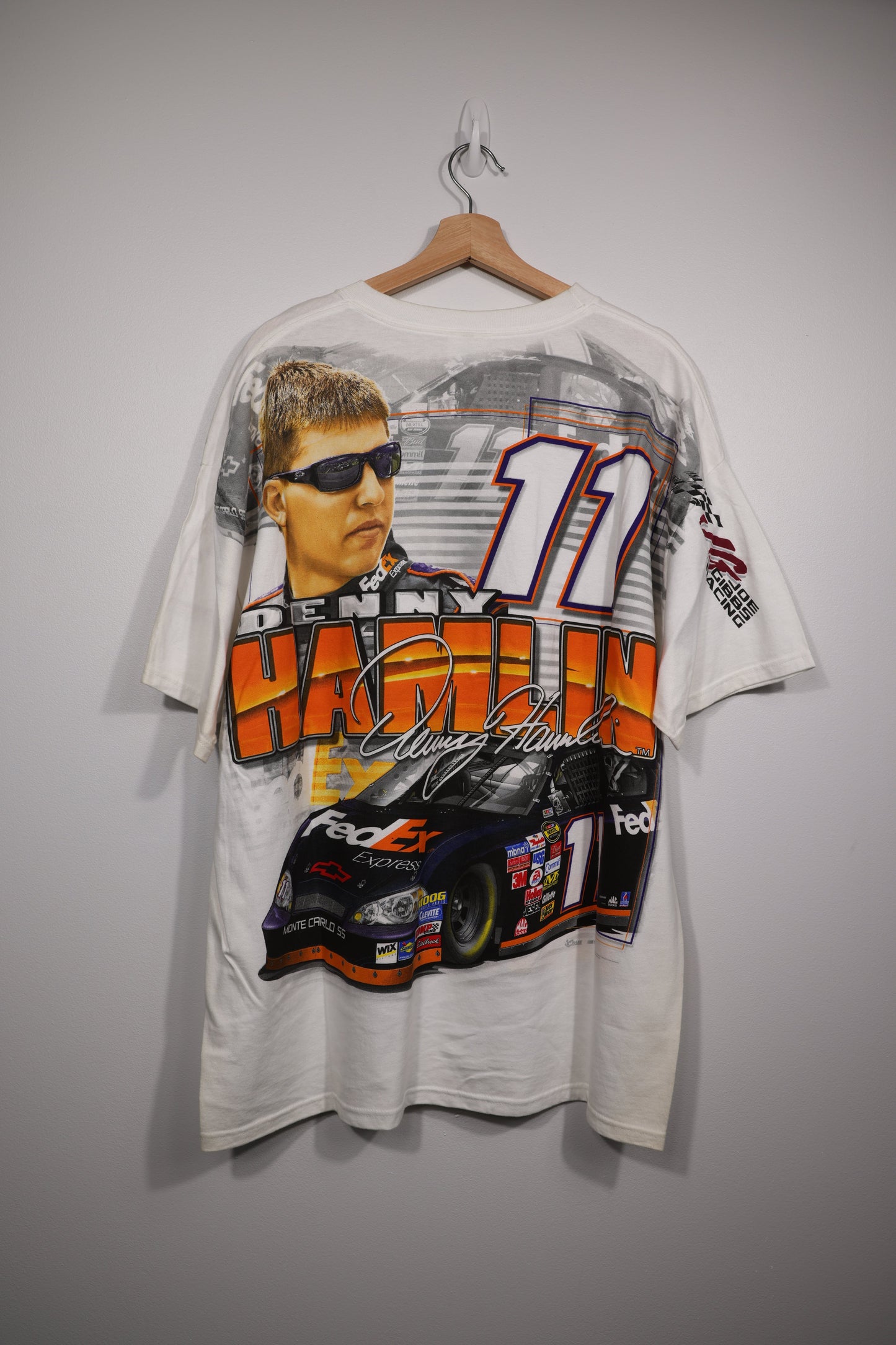 00s Denny Hamlin AOP NASCAR Shirt