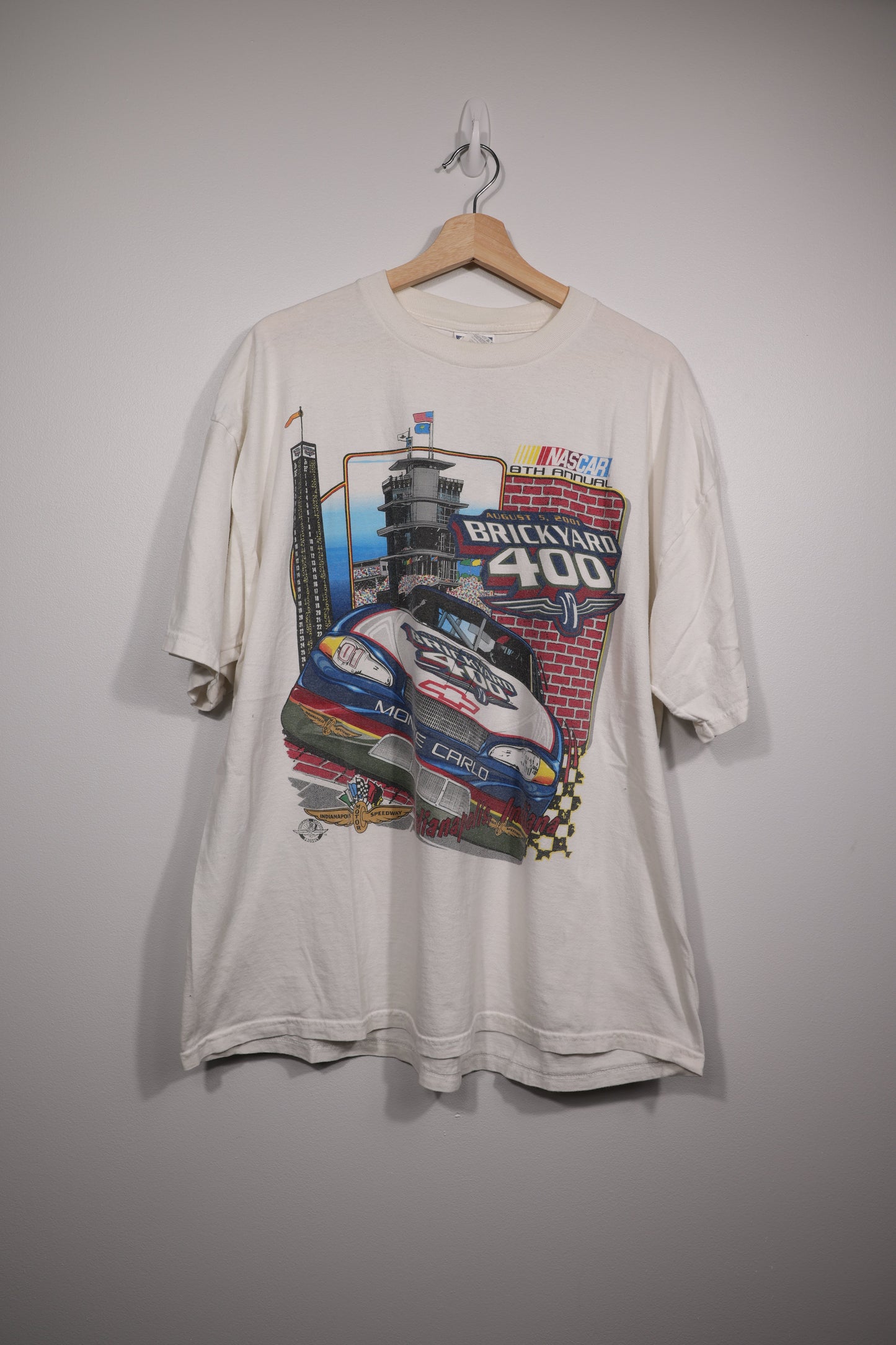 2001 Brickyard 400 NASCAR Shirt