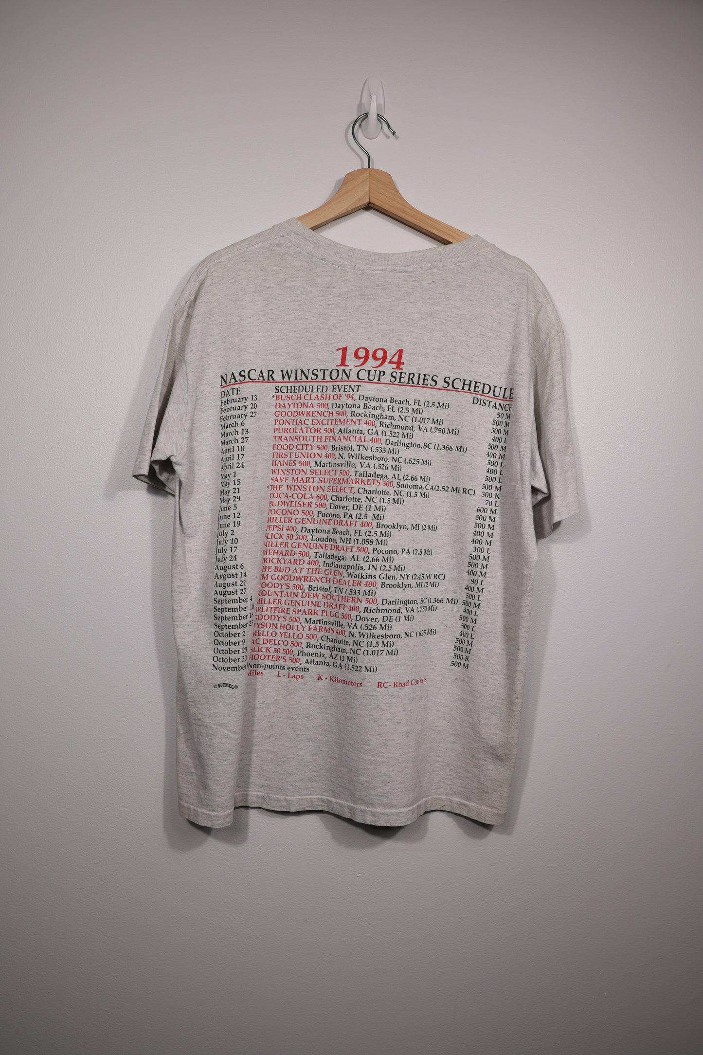 1994 Rusty Wallace Winston Cup Series NASCAR Shirt