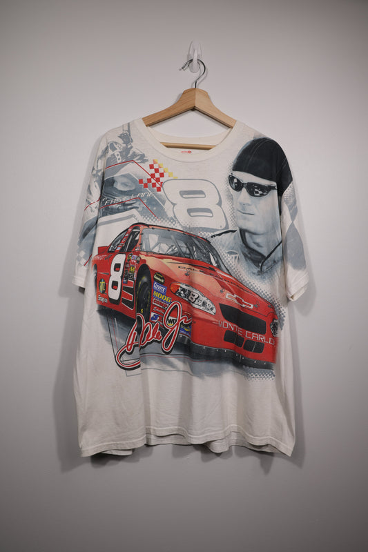 90s Dale Earnhardt Jr. AOP NASCAR Shirt