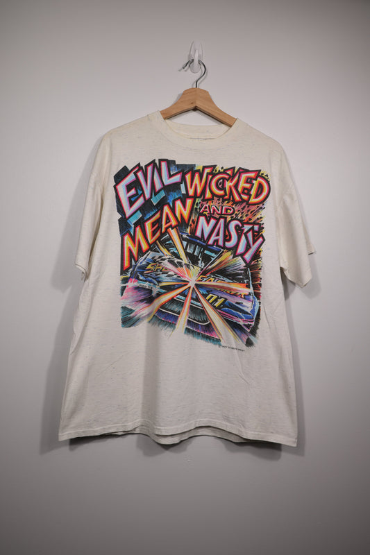 90s Evil Wicked Nasty Mean NASCAR Shirt