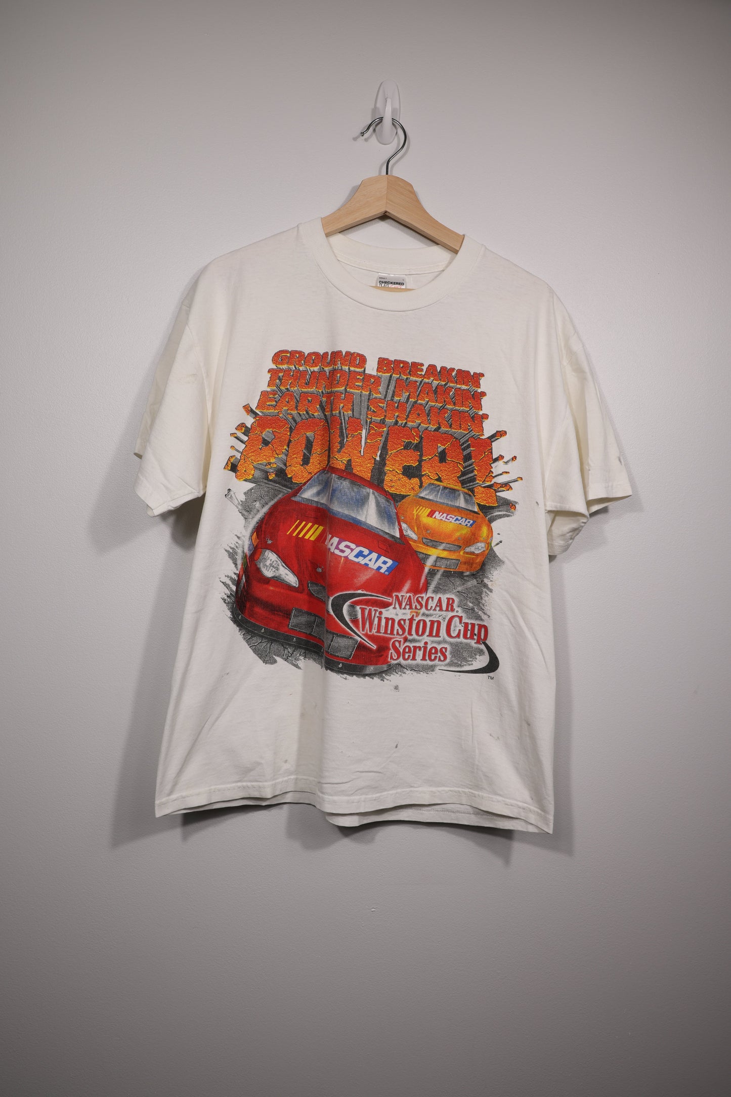 2001 NASCAR Winston Cup Series Schedule Shirt